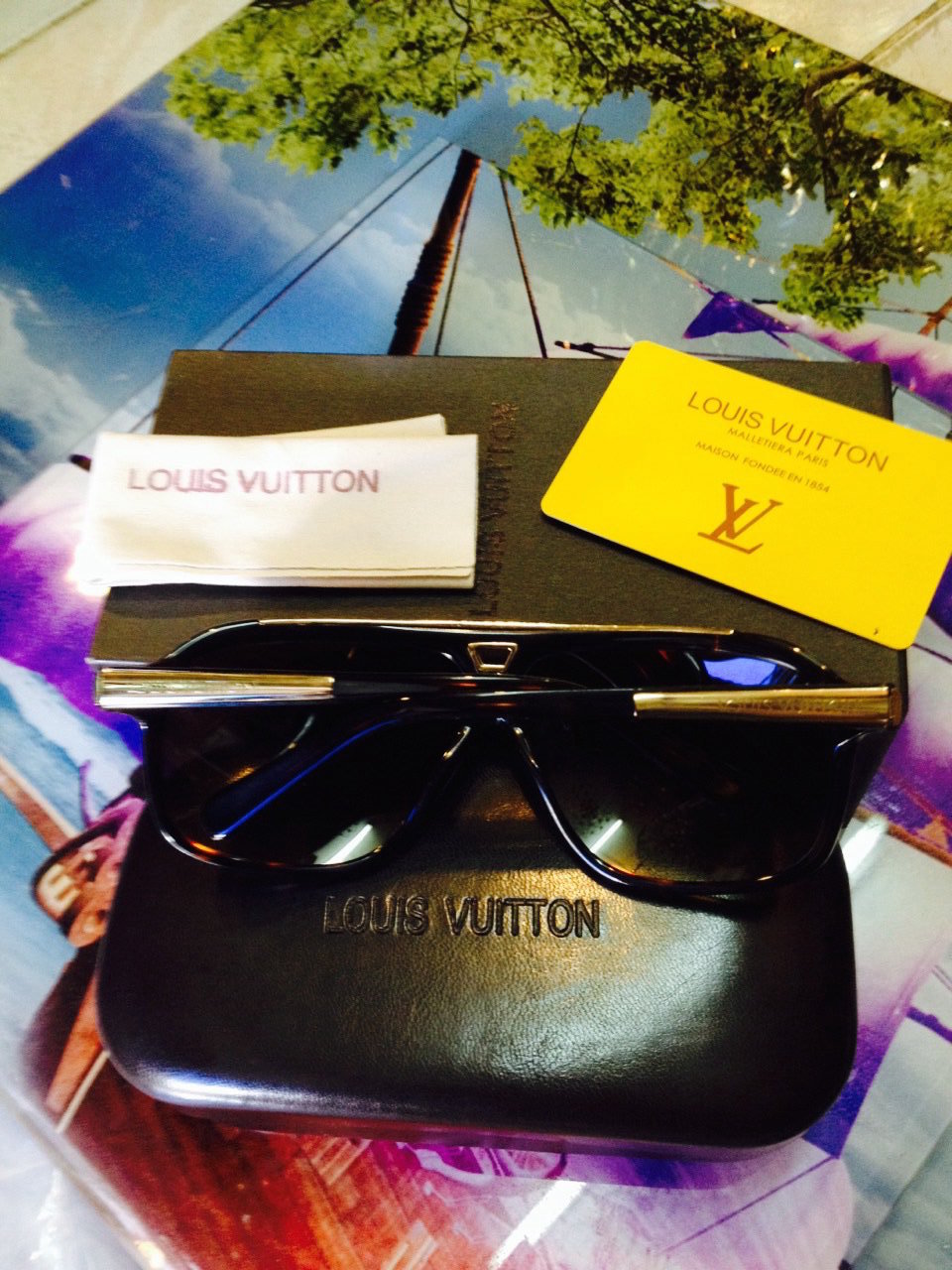 Louis Vuitton Mens Sunglasses Model Z0105W